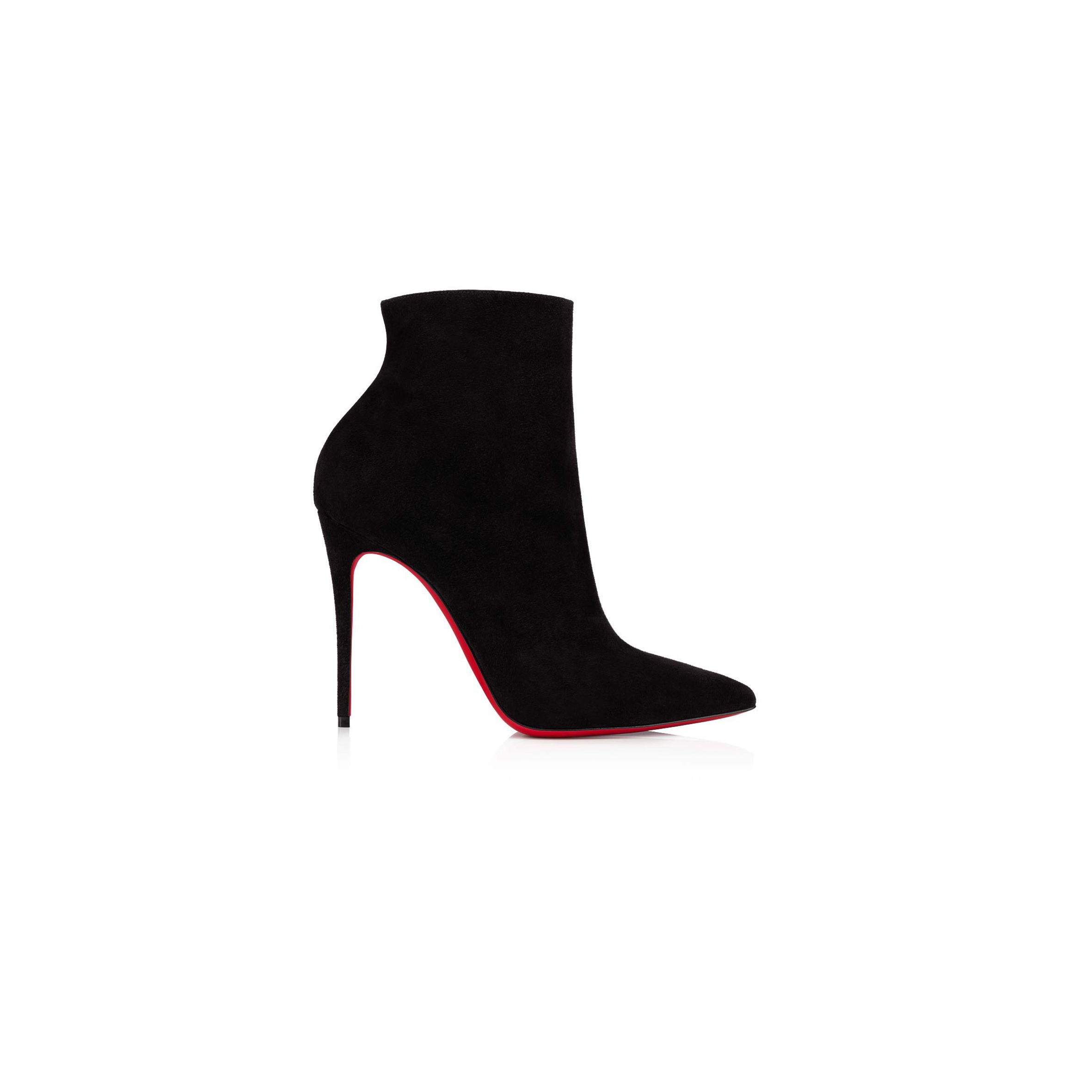 Ch**an louboutin so kate booty 100 mm low boots-veau velours-black-women 1190007bk01